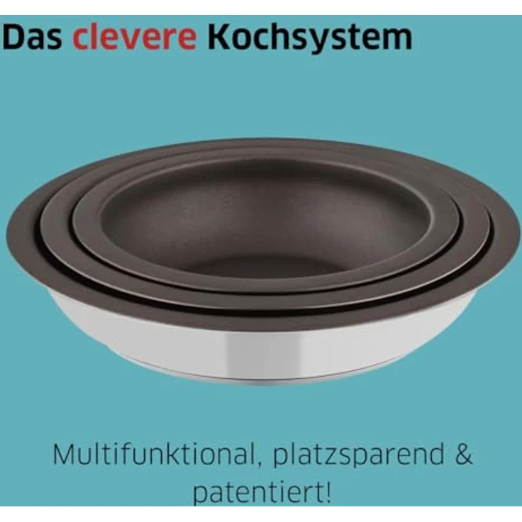 Kuppels QUICK CLACK PRO Pfanne mit Beschichtung 20 cm silber – Bild 6