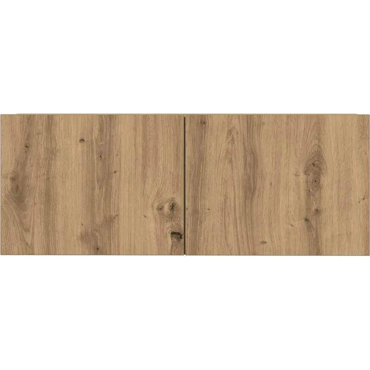 vidaXL 3-tlg. TV-Schrank-Set Wandmontage Artisan-Eiche Holzwerkstoff 3329204 – Bild 4