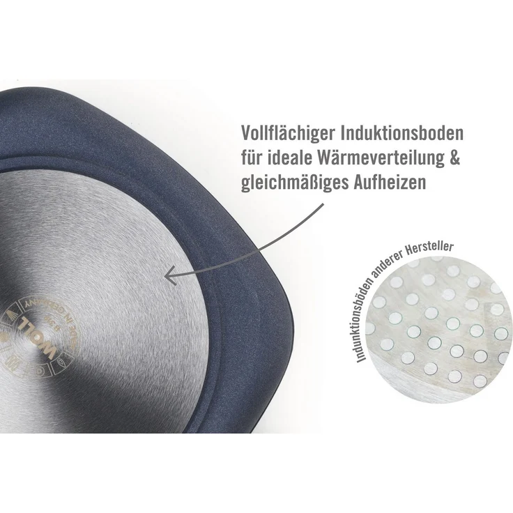 WOLL Kasserolle Eco Logic QXR Guss-Kasserolle, Aluminium (1-tlg), PFAS-freie Diamond-QXR - Beschichtung – Bild 2