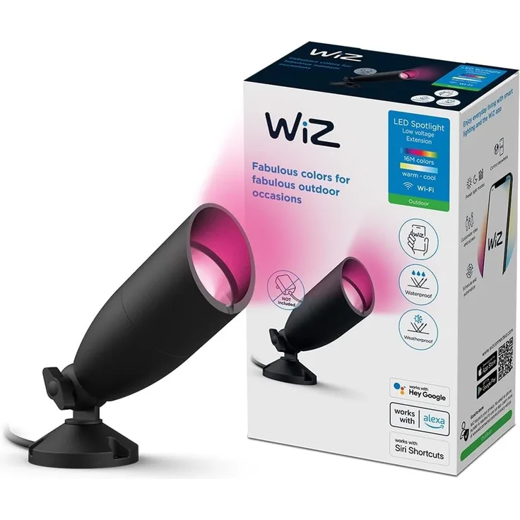 WiZ Ground Spot Extension/Spotlight 270 lm Einzelpack sw-