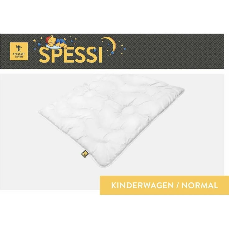 Spessarttraum Faserdecke Spessi Kinderwagen normal, Füllung: 100% Polyester|80x80 cm