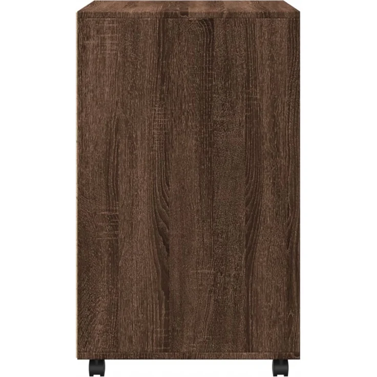 vidaXL Rollschrank Braun Eichen-Optik 60x48x81 cm Holzwerkstoff 853170 – Bild 4