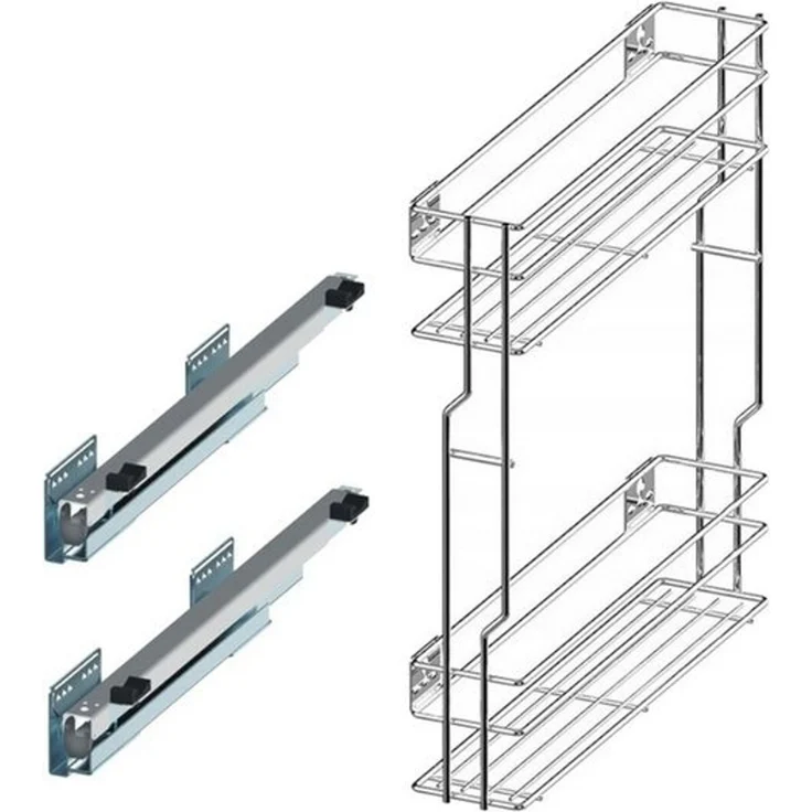 Prima-Online Auszugsunterschrank Unterschrankauszug Küchenauszug Schrankauszug Softclose 150/200/250mm – Bild 4