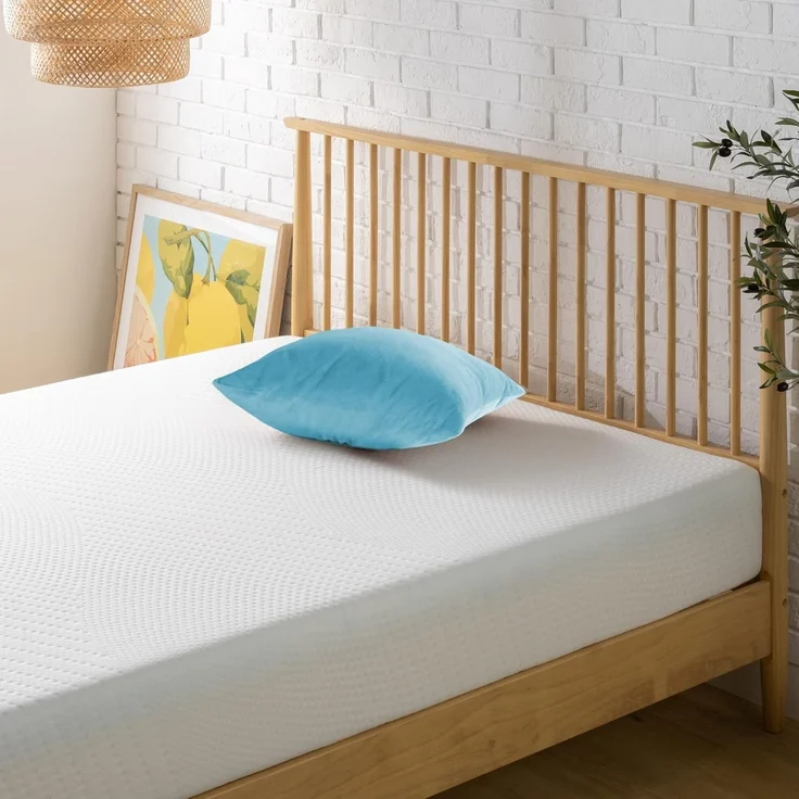 Zinus Essential Memory-Schaum-Matratze mit grünem Tee, anpassbar, 7 Zonen, 150x190 cm, Höhe 20 cm, günstig, Öko-Tex – Bild 8