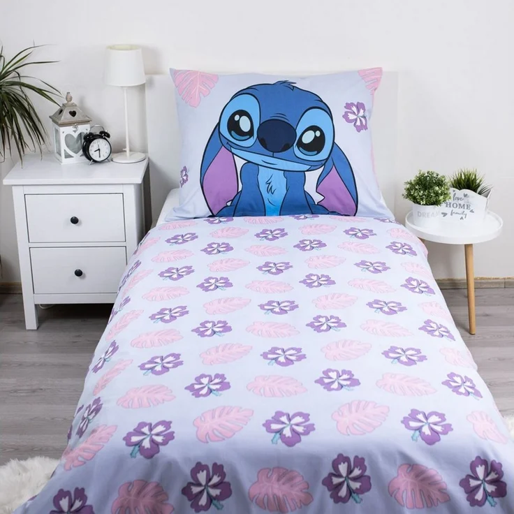 Lilo and Stitch Design Kuschelige Bettwäsche Baumwolle, 140x200 cm & 70x90 cm – Bild 2