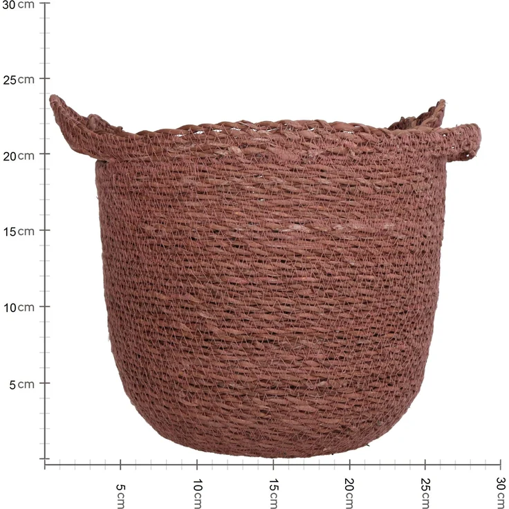 Pflanzgefäß COUNTRY BHT 25x24x25 cm braun – Bild 5