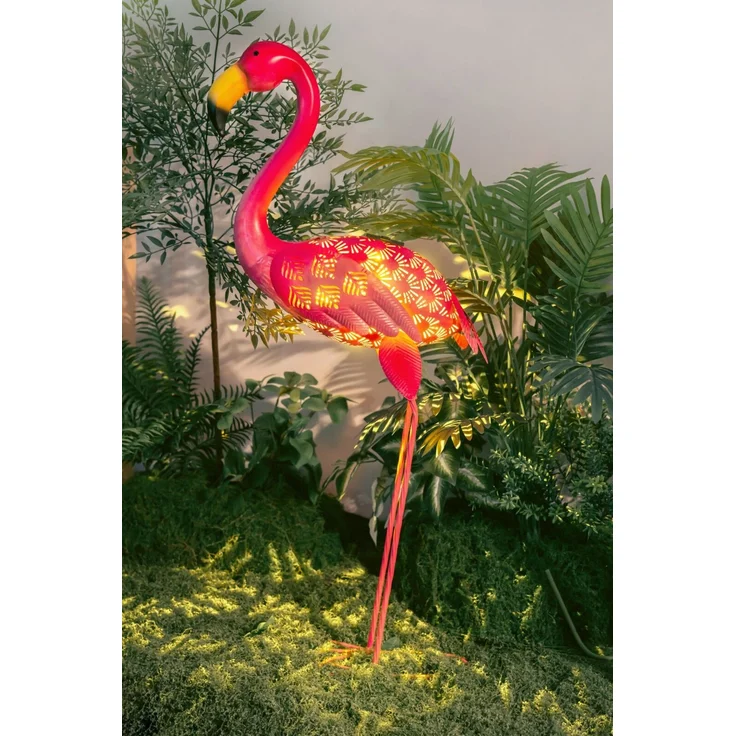 Ambia Garden Solarleuchte, Metall pink, 81 cm, mit Schalter – Bild 3