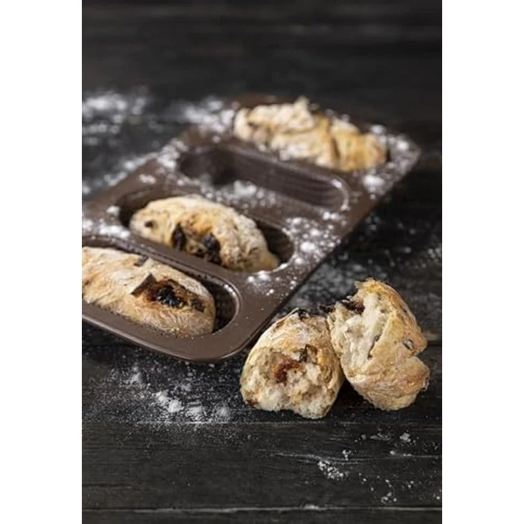 Sallys Baguetteblech - Mini Baguetteblech für 4 Baguettes – Bild 7