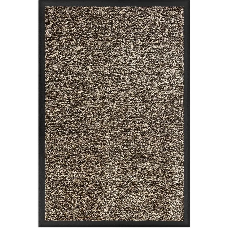 Kubus Fußmatte Griptex Schmutzfangmatte hochabsorbierend für den Eingangsbereich, Langlebige Fußmatte mit rutschfestem TPE-Rücken