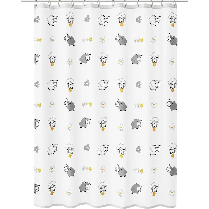 Kleine Wolke Duschvorhang Sheep multicolor 180 x 200 cm