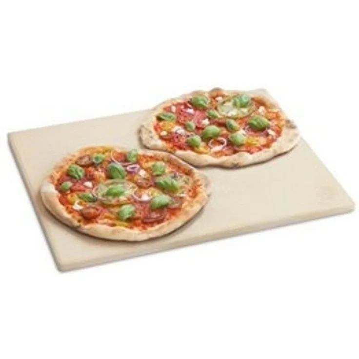 BURNHARD® Pizzastein Universal rechteckig, (1-St), 45 x 35 x 1.5 cm – Bild 6