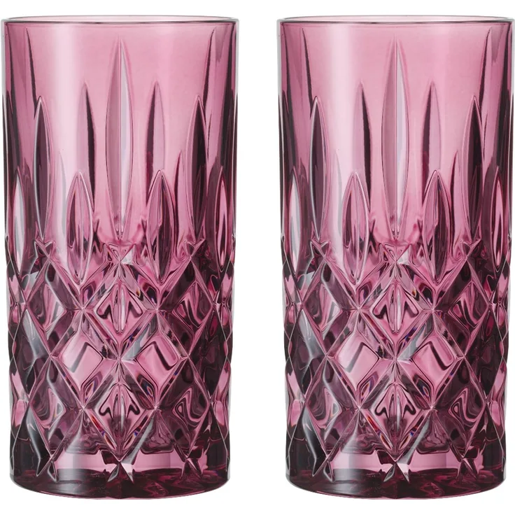 NACHTMANN 105442 NOBLESSE Longdrinkglas BERRY 2er Set