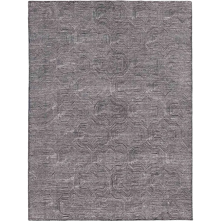 Designer Teppich - 290 x 230 cm - grau