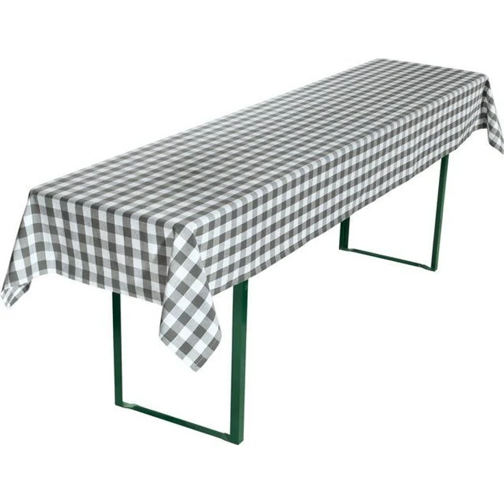 REDBEST Tischdecke Biertisch Tischdecke "Nashville", Baumwolle Karo – Bild 3