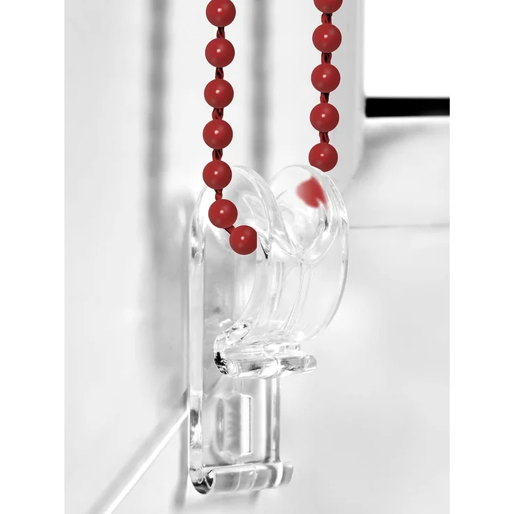 Verdunkelungsrollo Klemmfix ohne Bohren 70x130 cm Rot Verdunklungsrollo Fensterrollo Rollo Seitenzugrollo Klemmrollo für Fenster & Tür – Bild 4