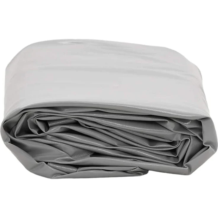 vidaXL Abdeckplane Grau 1x2,5 m 650 g/m² 156042 – Bild 10