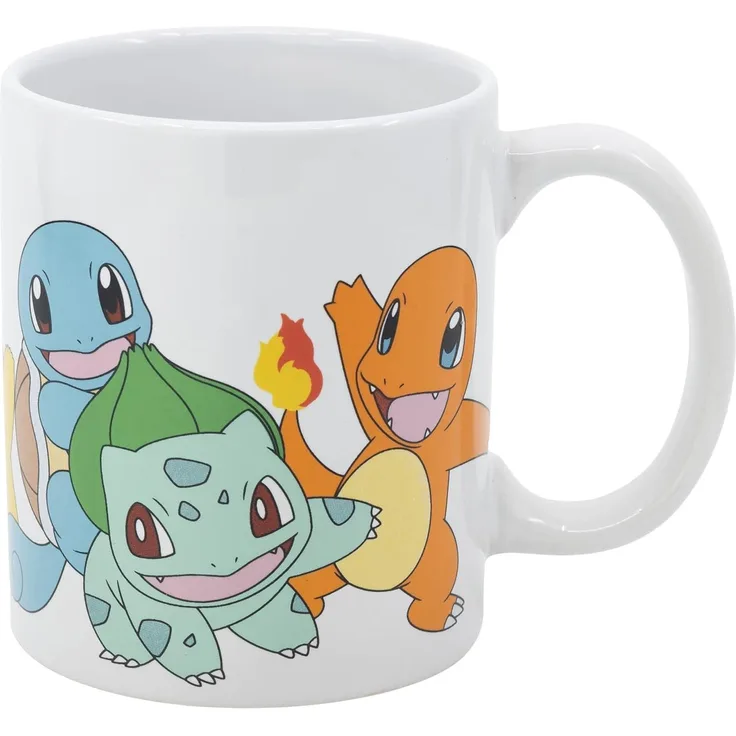 Pokémon Schiggy Glumanda Kinder-Becher Jungen Tasse im Geschenkkarton