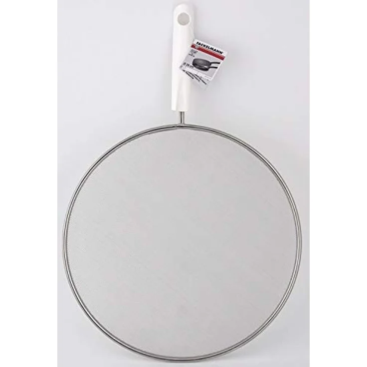 Fackelmann Spritzschutz Arcadalina Ø 29 cm weiß-silber – Bild 2