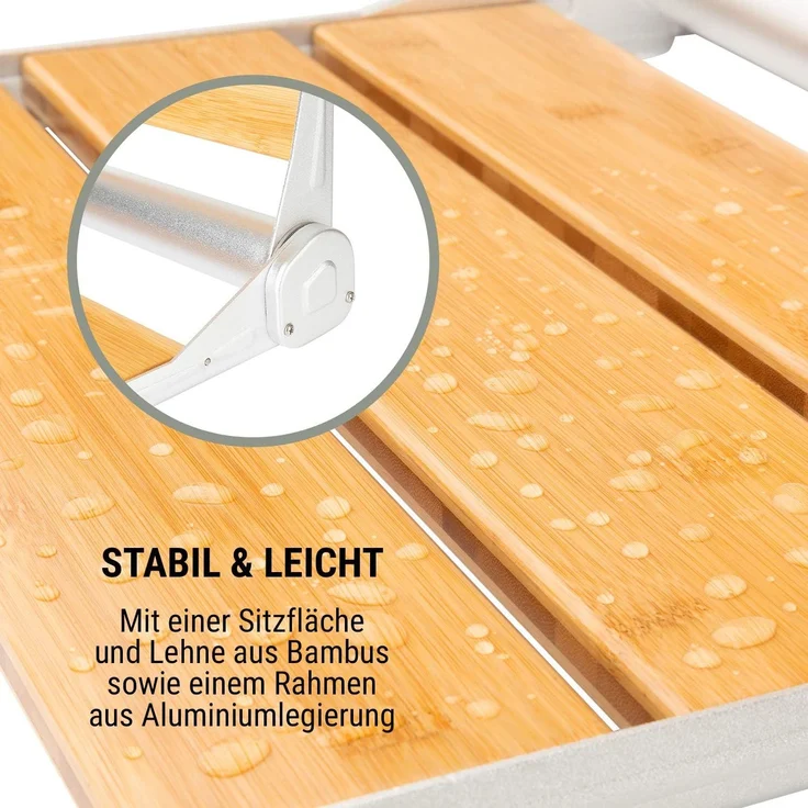 ONECONCEPT Stuhl Arielle Deluxe, zusammenklappbar – Bild 5