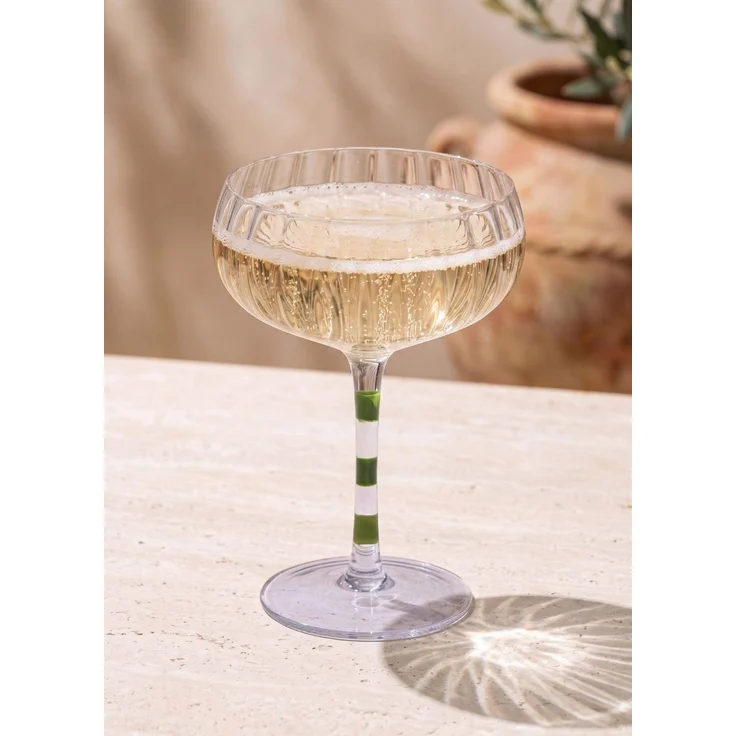 Hermia Concept 'BRD0154 - 4'lü' Eisbecher-Set (4-teilig), Rosa / Lila, 11 x 11 x 15 cm, 240 ml – Bild 1