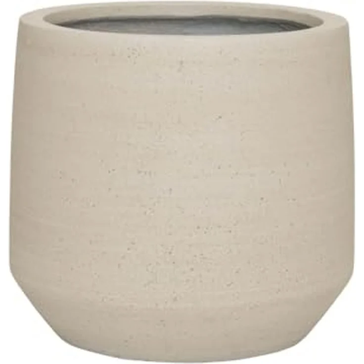 Pottery Pots Hartith Beige, gewaschenes Beige, Durchmesser 31,5 cm, Höhe 28 cm