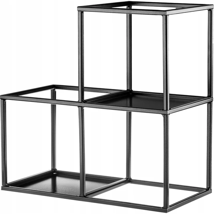 KADAX Blumenständer Stehender Metall-Blumentopf modular Loft 20 cm – Bild 5