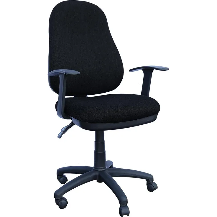 Bürodrehstuhl Bandscheibensitz ergonomisch geformt Schreibtischstuhl Drehstuhl Bürostuhl schwarz 210320
