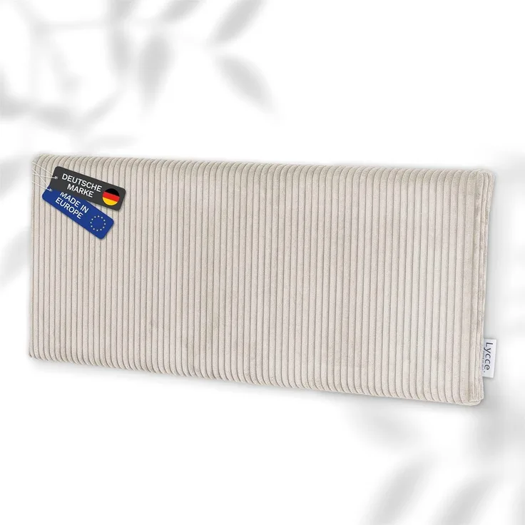 Lycce Kopfstütze Wandkissen Cord - Wandpolster Kopfteil Betten & Rückenkissen Sitzbank, (1 St)