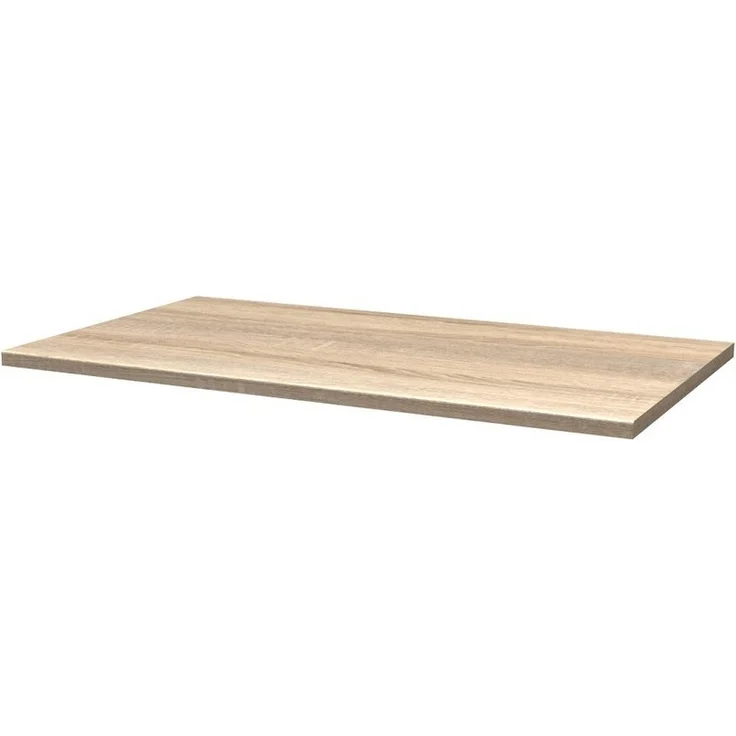 Flex-Well Arbeitsplatte Arbeitsplatte - 100 x 60 x 2,8 cm - Sonoma Eiche – Salerno – Bild 1