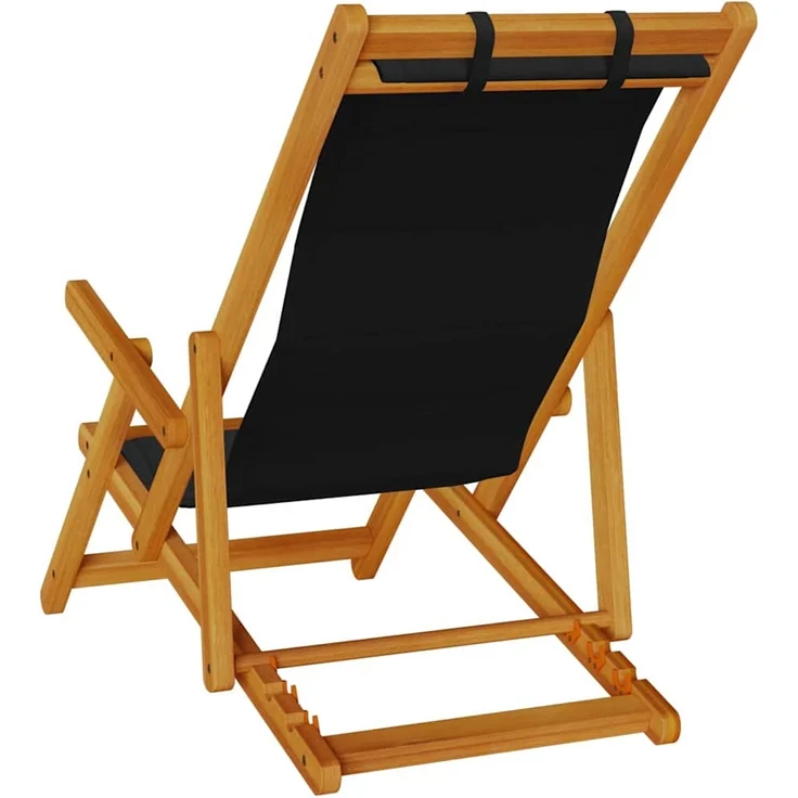 vidaXL Liegestuhl 2 pcs Braun 61.5 x 123 x 82cm Massivholz Akazie 3325140 – Bild 4