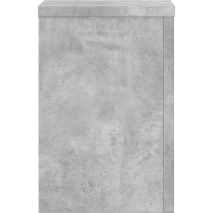 vidaXL Pflanzenständer 2 Stk. Betongrau 20x20x30 cm Holzwerkstoff 852900 – Bild 6