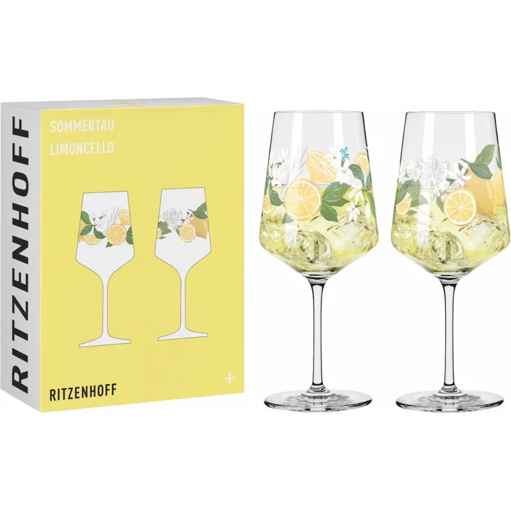 Ritzenhoff 6041006 Aperitifglas-Set F25 SOMMERTAU Limoncello Hanna Symonovych 2025 – Bild 1