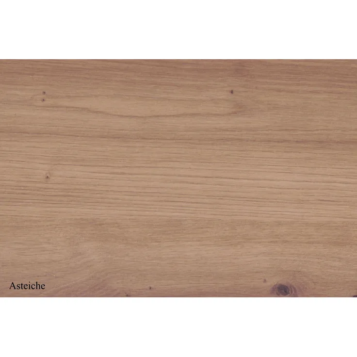Esszimmertisch Eike 8 160 x 90 x 75 Esstisch Schwarzstahl/Asteiche 13444-160
