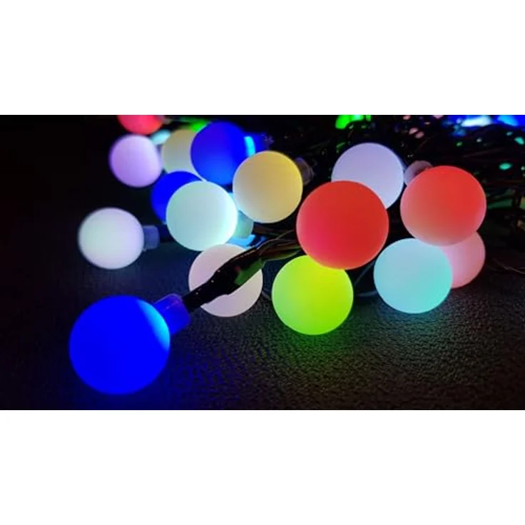 LED Lichterkette mit 50 Farbwechsel-LED – Bild 8