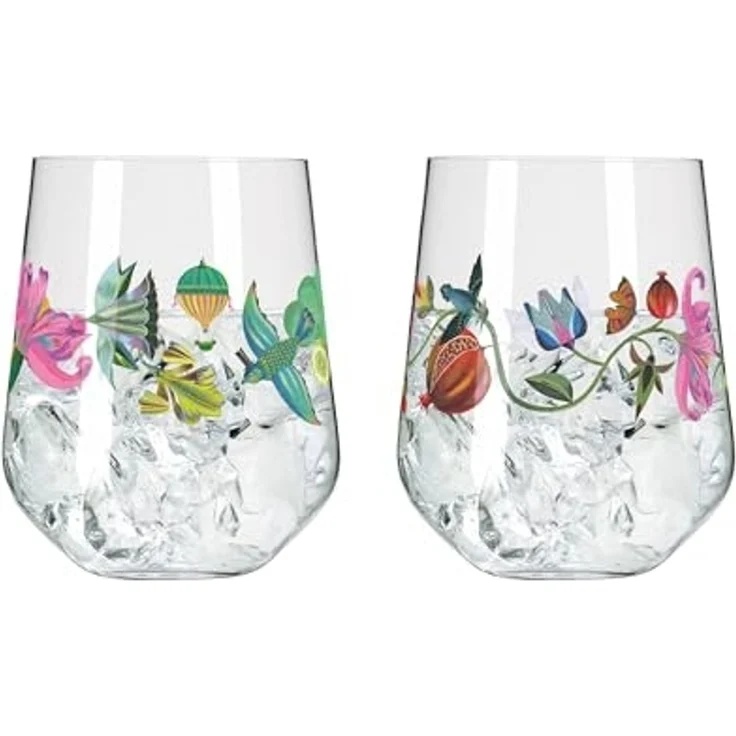 Ritzenhoff 3891002 BOTANIC LIGHTS Ginglas-Set #9, #10 Olaf Hajek 2024 / Gin Tumbler – Bild 2