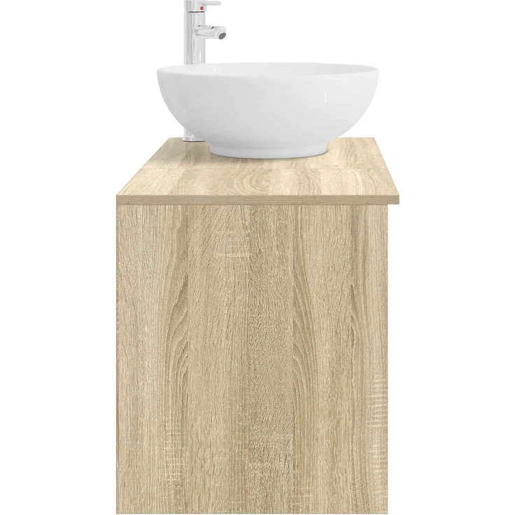 vidaXL Badezimmerschrank-Set 2 stk. Sonoma-Eiche 79,5 x 44,5 x 80 cm 3403914 – Bild 5