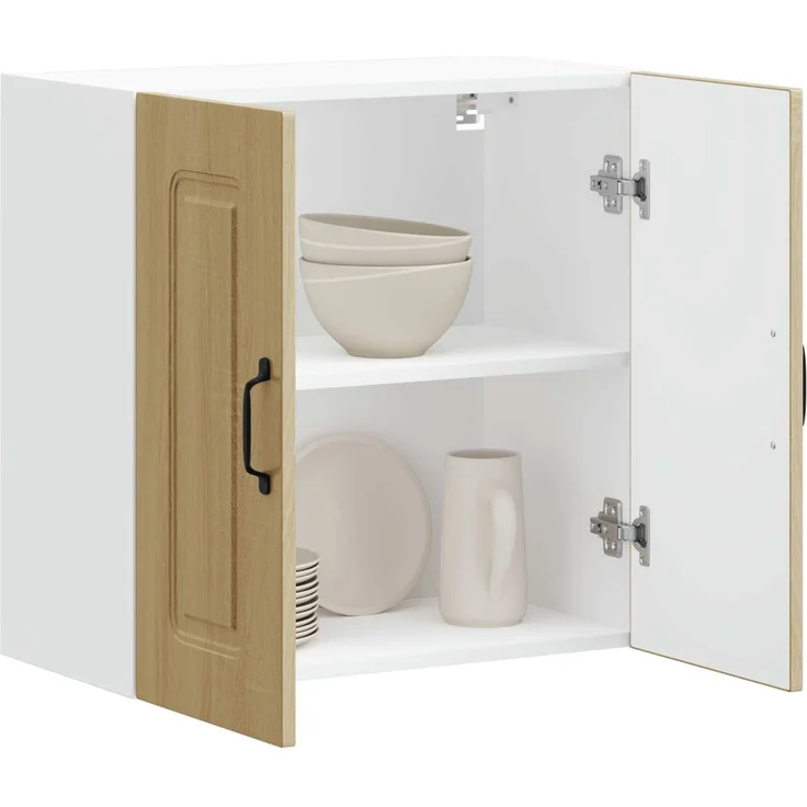 vidaXL Küchen-Hängeschrank Kalmar Sonoma-Eiche Holzwerkstoff 853580 – Bild 3