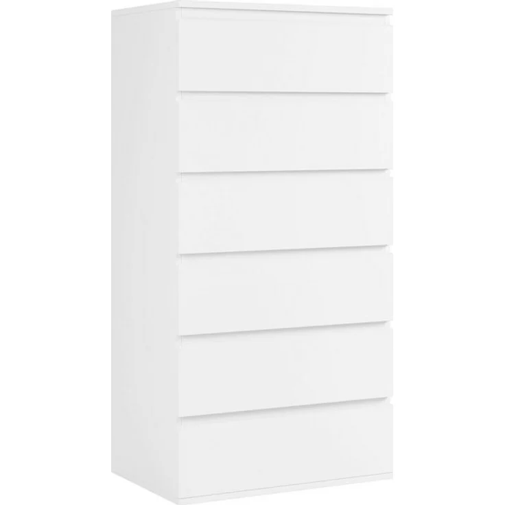 Homfa Kommode, Sideboard mit 6 Schubladen, Schubladenschrank holz, 60x40x119cm – Bild 4