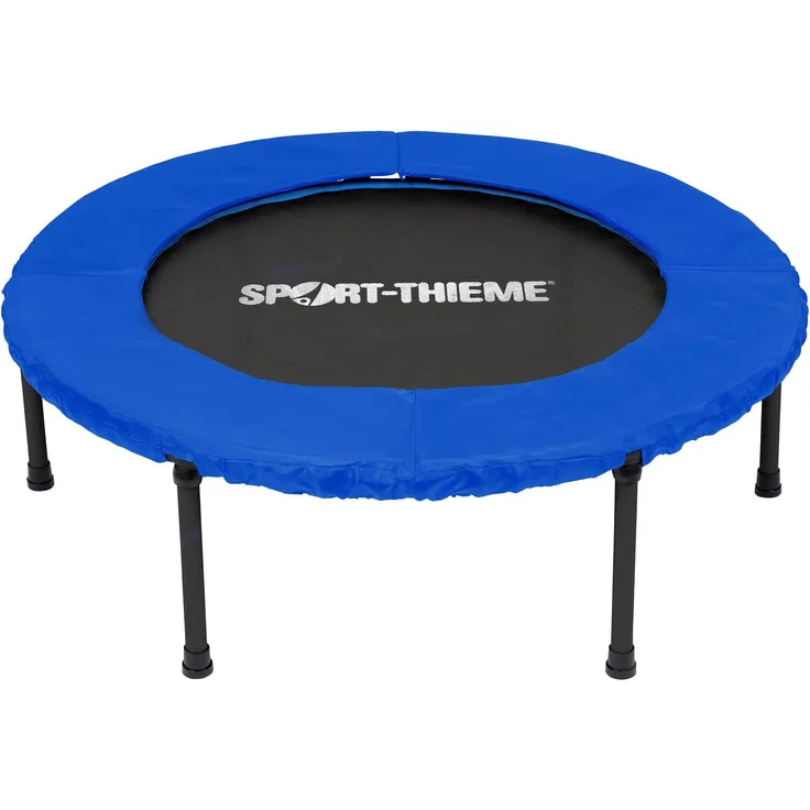 Sport-Thieme Trampolin "Fix Pro", 125 cm Durchmesser, mittel, 120 kg Belastbarkeit, schwarz-blau