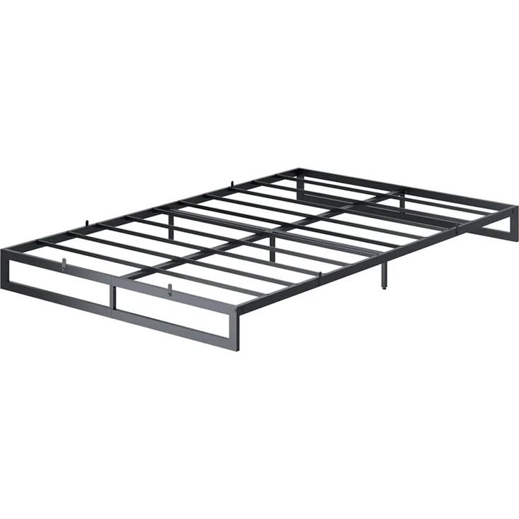 Bettgestell Lenora Schwarz 140x220 Vitalispa – Bild 1