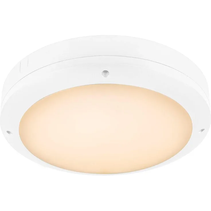 SLV OUTDOOR BULKHEAD V 360, 20W 830/840 IP65 IK10 Sensor weiß - Stand-, Wand- und Deckenleuchten (Outdoor)