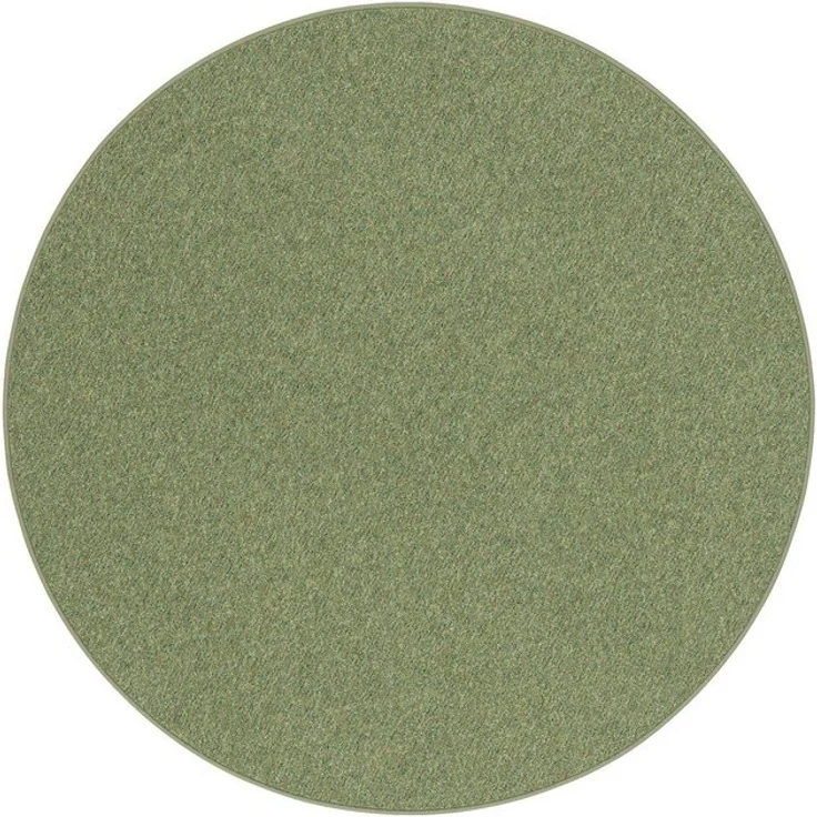 Snapstyle Veloursteppich Schlingen Teppich Alma Meliert Rund, Rund, Höhe: 8 mm – Bild 4