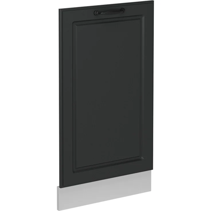 Geschirrspülblende R-Line Anthrazit Landhaus 45 cm ohne Arbeitsplatte Vicco – Bild 1