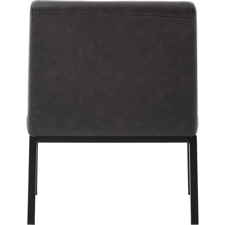 Wingston XXL Stuhl 69x94x62cm Kunstleder grau bis 250kg Stabil Komfortabel Pflegeleicht Cooles Design Perfekt für starke Leute – Bild 4