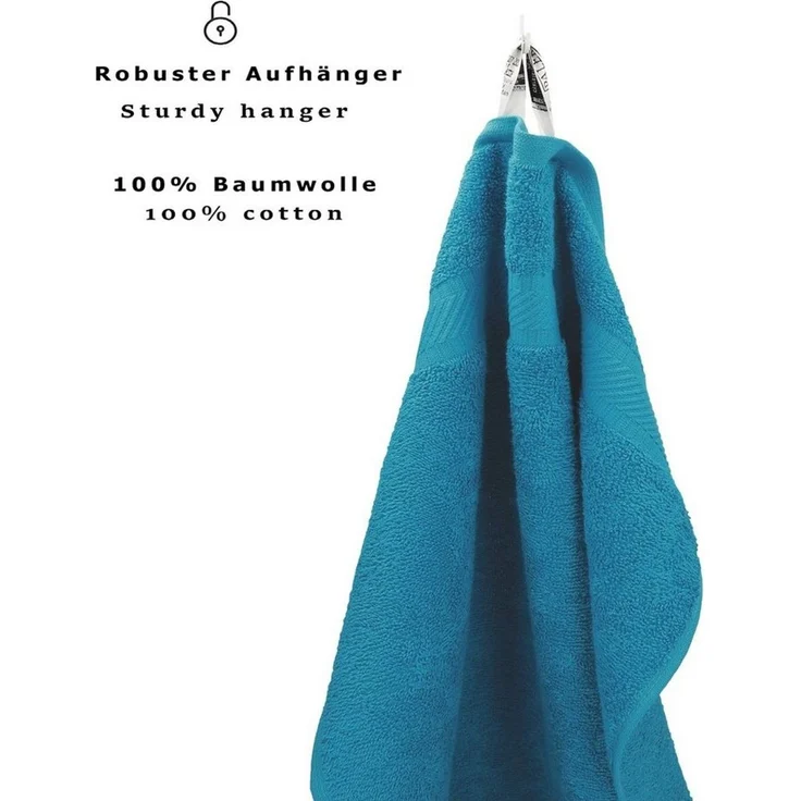 Betz Handtücher 6 Stück PALERMO Handtuch-Set, 100% Baumwolle – Bild 3