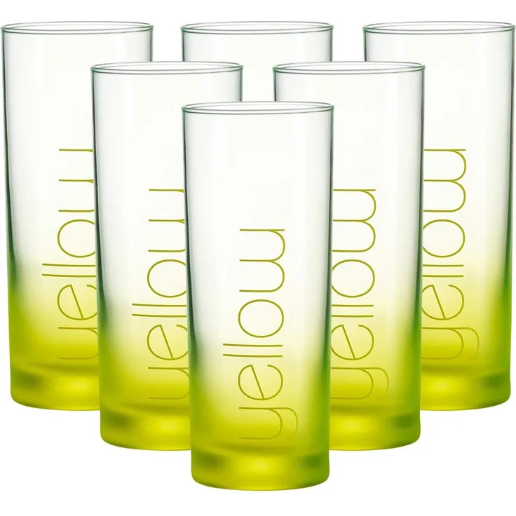 Ritzenhoff & Breker Flash Trinkglas 360 ml 6er Set - Gelb