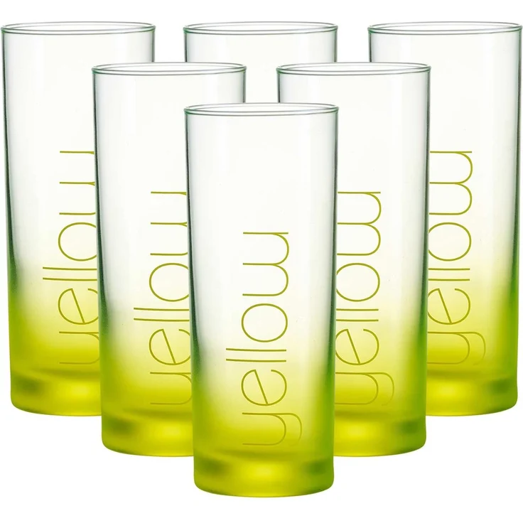 Ritzenhoff & Breker Flash Trinkglas 360 ml 6er Set - Gelb – Bild 1