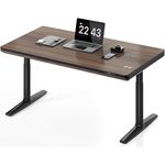 MAIDeSITe Yoga Höhenverstellbarer elektrischer Stehtisch, Doppelmotor mit kabelloser Aufladung, verdeckter Schublade, intelligentem Steuerungssystem und Kollisionsschutz, 73-118 cm