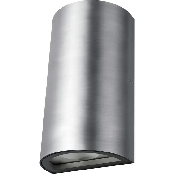 Osram LED Außenwandleuchte, 3000K, UpDown-Wandleuchte, 1050lm, 12W, Aluminium, IP44, IK03, breitstrahlend, mit Montagezubehör