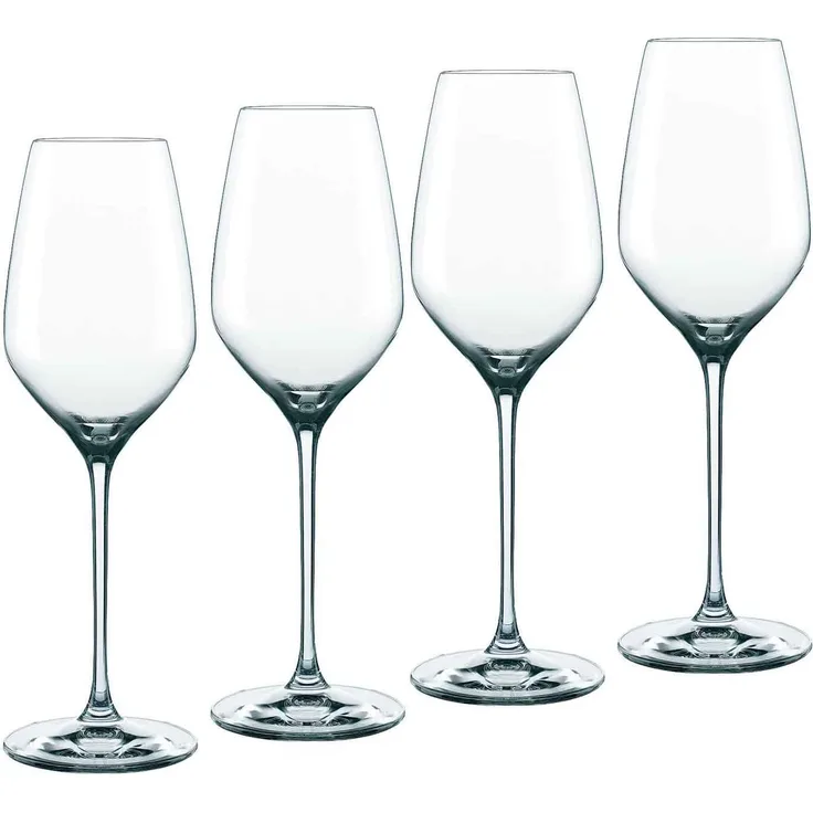 Spiegelau & Nachtmann 4-teiliges Weißweinkelch-Set XL, Kristallglas, 500 ml, Supreme, 0092081-0